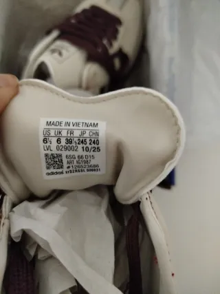 Adidas Samba Beige/Marrón Talla 39