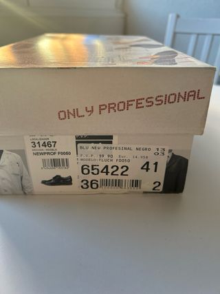 Zapatos Fluchos Talla 41 Hombre Negros