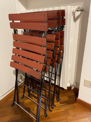 Sedie Zanotta Celestina in cuoio e metallo