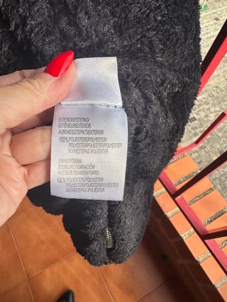 Plumífero señora azul