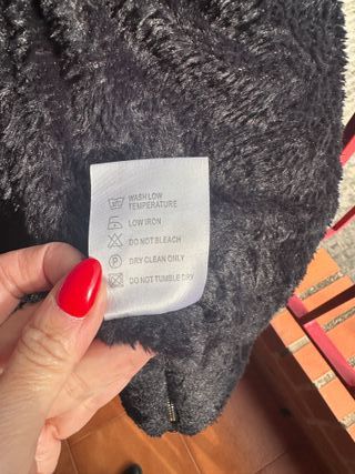 Plumífero señora azul