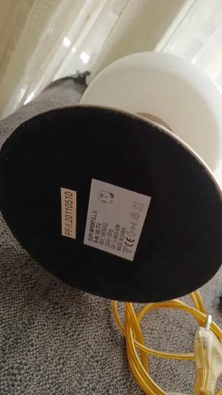 Lampade da tavolo in vetro e metallo