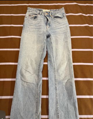 Stradivarius Jeans Azul Talla 36