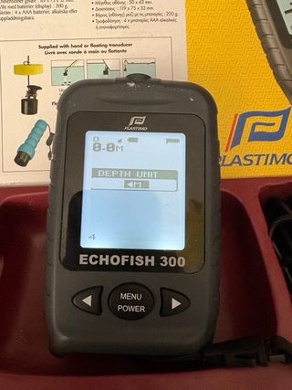 Sonda de pesca portátil Plastimo Echofish 300