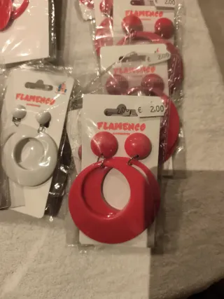 Lote 19 Pendientes Flamenca Sevillana