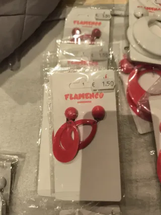 Lote 19 Pendientes Flamenca Sevillana