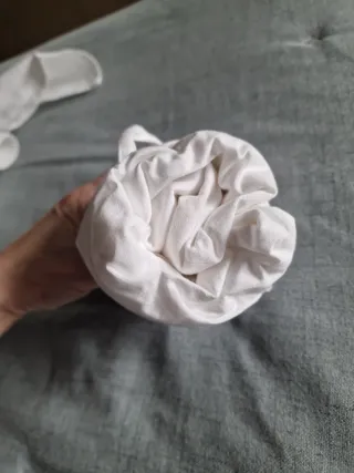 Colchón cuna espuma con protector de colchón