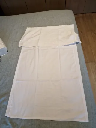 Colchón cuna espuma con protector de colchón