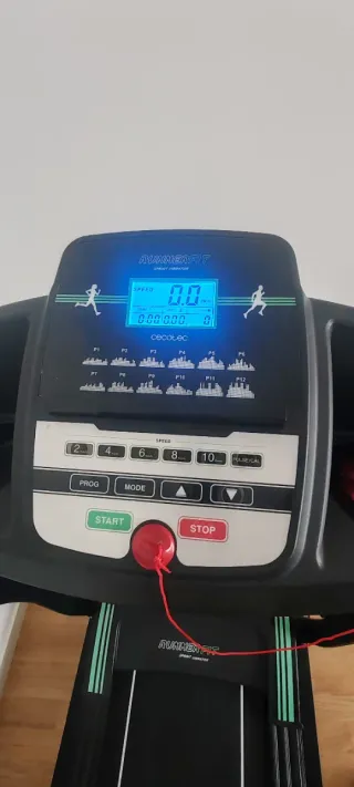 Cinta de correr cecotec, 125cm de cinta util