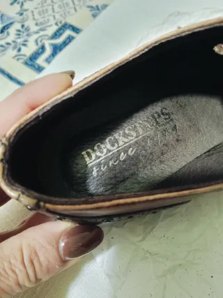 Scarpe stringate donna marroni