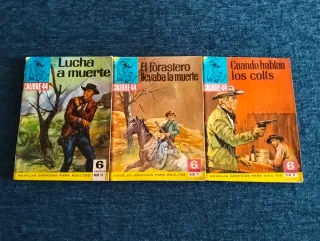 Lote Novelas gráficas del Oeste.