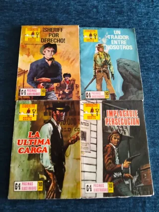 Lote Novelas gráficas del Oeste.