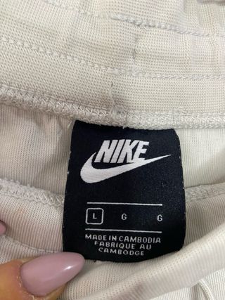 Pantalón deportivo mujer Nike Talla L Beige