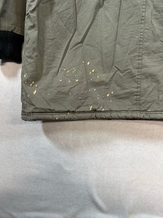 Abrigo Bomber Larga Verde Militar Talla “L/XL”