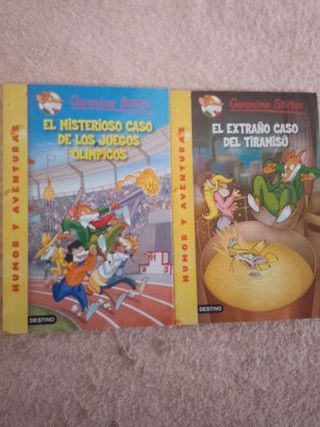 LOTE (II) DE 10 LIBROS GERONIMO STILTON