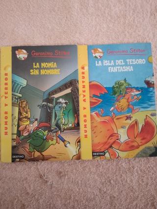 LOTE (II) DE 10 LIBROS GERONIMO STILTON