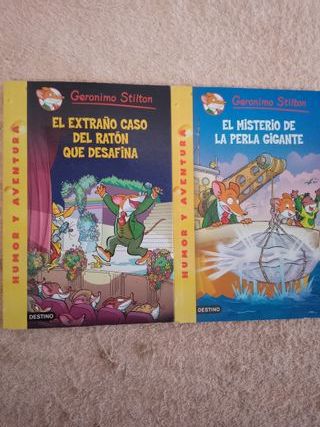 LOTE (II) DE 10 LIBROS GERONIMO STILTON