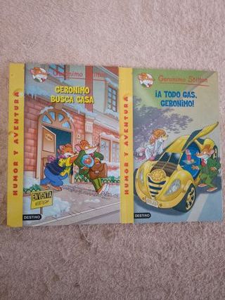 LOTE (II) DE 10 LIBROS GERONIMO STILTON