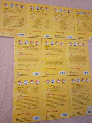 LOTE (II) DE 10 LIBROS GERONIMO STILTON