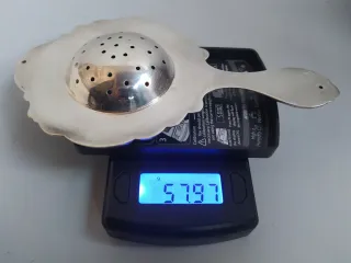 Colador de Té en Plata 925 - 14cm - 57.97gr