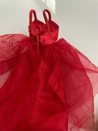 Vestito rosso Barbie Mattel vintage