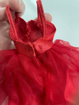 Vestito rosso Barbie Mattel vintage