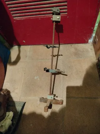 Soporte laboratorio antiguo