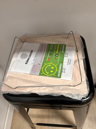 Mini horno con piedra para pizza