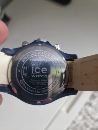 Reloj BMW Motorrad Cronógrafo Azul y Rojo