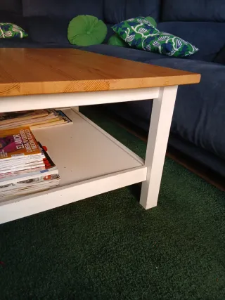 Mesa de centro Ikea madera