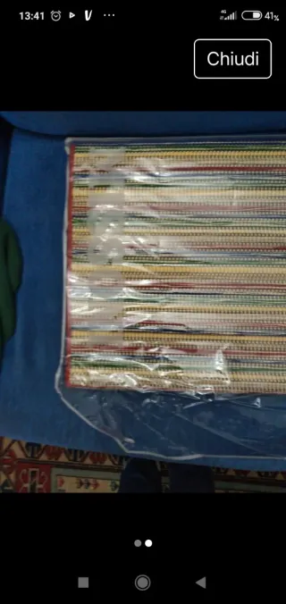 Tappeto stuoia Missoni Multicolor