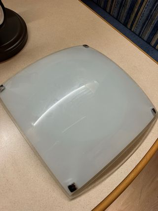 2 lampade da soffitto