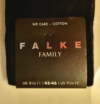 Calcetines Falke Hombre Talla 43 44 45 46 Negros