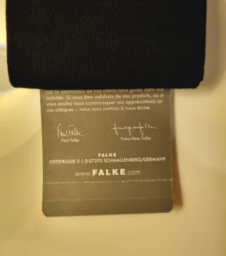 Calcetines Falke Hombre Talla 43 44 45 46 Negros