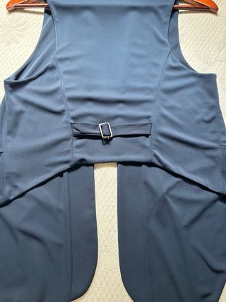 Chaleco AMY GEE azul talla única