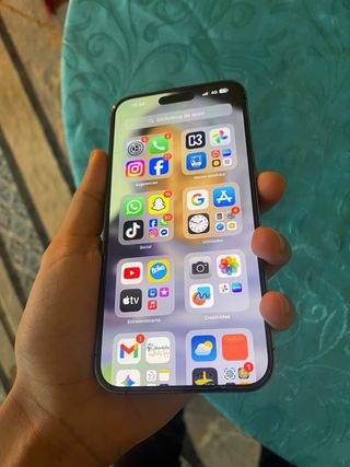 iPhone 14 Pro Max Gris/Morado