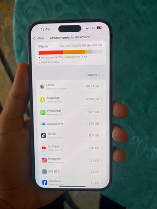 iPhone 14 Pro Max Gris/Morado