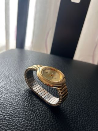 Reloj Cocktail Vintage Chapado en Oro