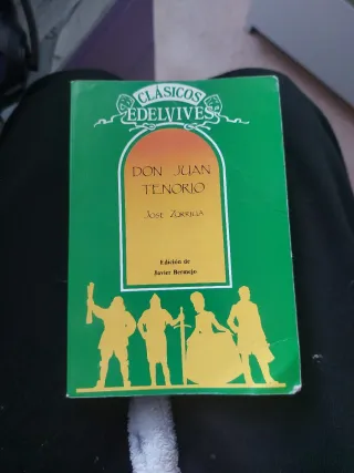 Libro de lectura don juan tenorio