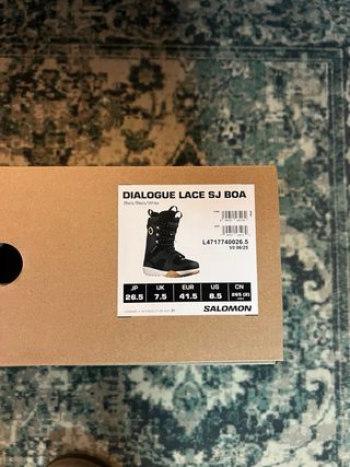 Botas Salomon Dialogue SJ BOA Negras