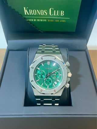 Seiko Mod Royal Oak Verde