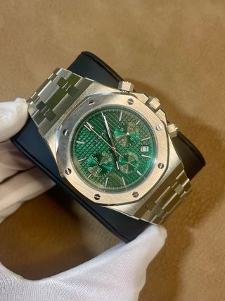 Seiko Mod Royal Oak Verde