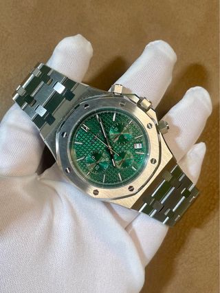 Seiko Mod Royal Oak Verde