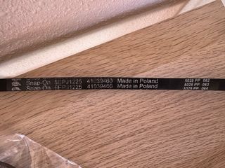 Correa lavadora Candy Hoover 40-22-29-11-01-10