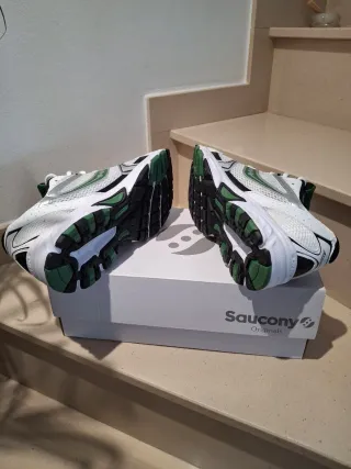 Saucony Ride Millennium Verde/Blanco
