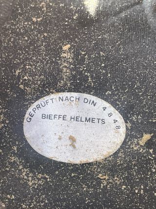 Casco Moto Azul Bieffe