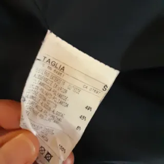 Giubbino Benetton Blu Tg S