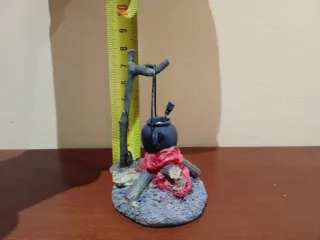 Hoguera con caldero para Belén