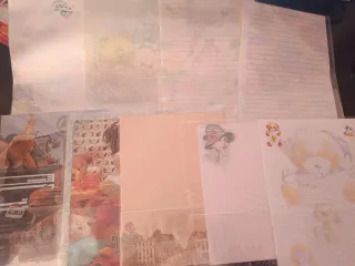 Lote 45 hojas perfumadas