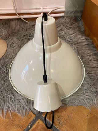 Lámpara colgante Ikea blanca